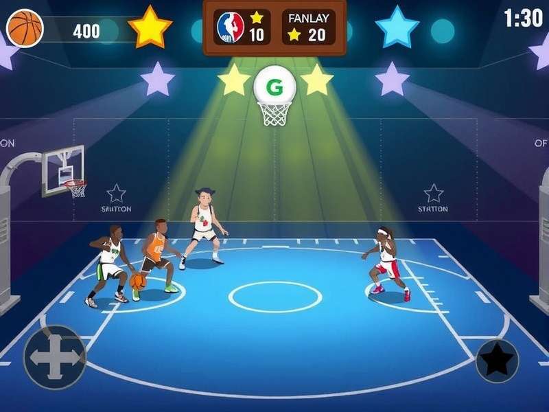 Basketball Star Champion Game Screenshot